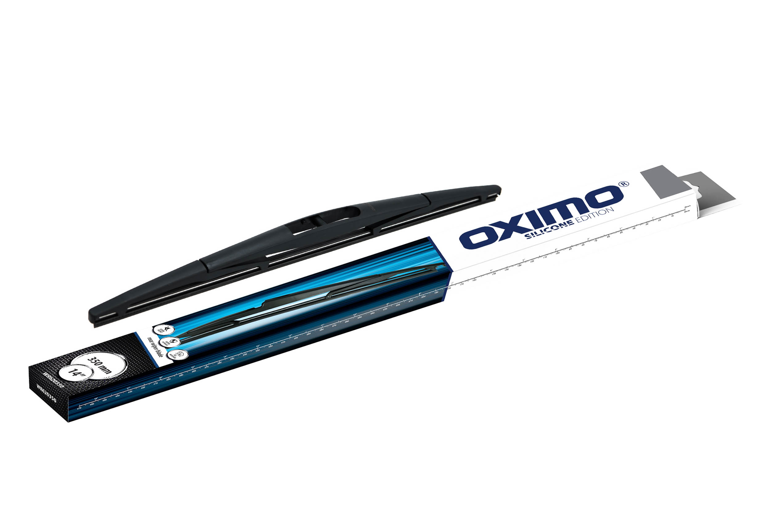 OXIMO WR620350 Hátsó silicon ablaktörlő lapát 350 mm